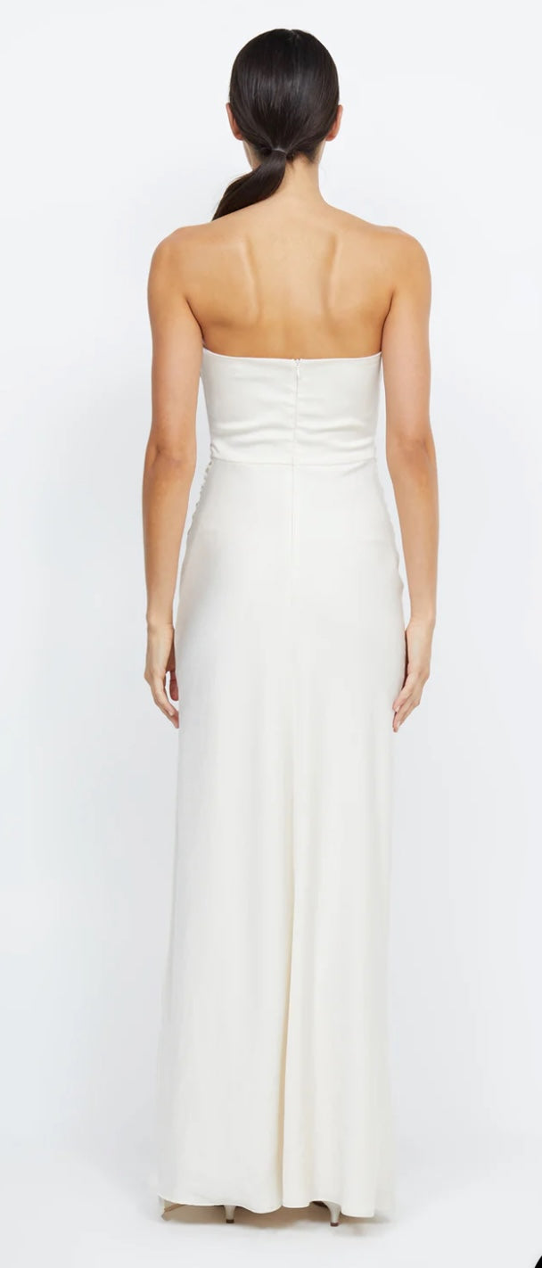 Eternity Strapless Dress - Cream