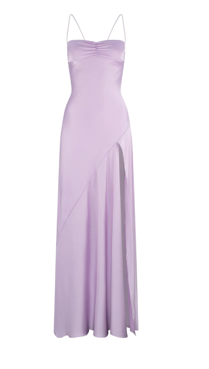 Hntr the Label Gaia Gown shown flat against a white background.