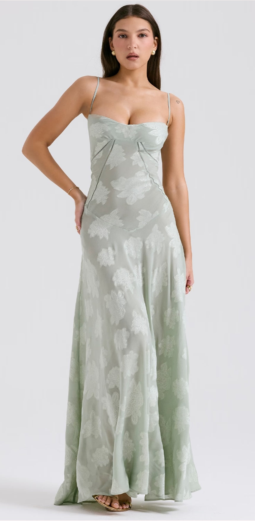 Seren Dress - Pistachio