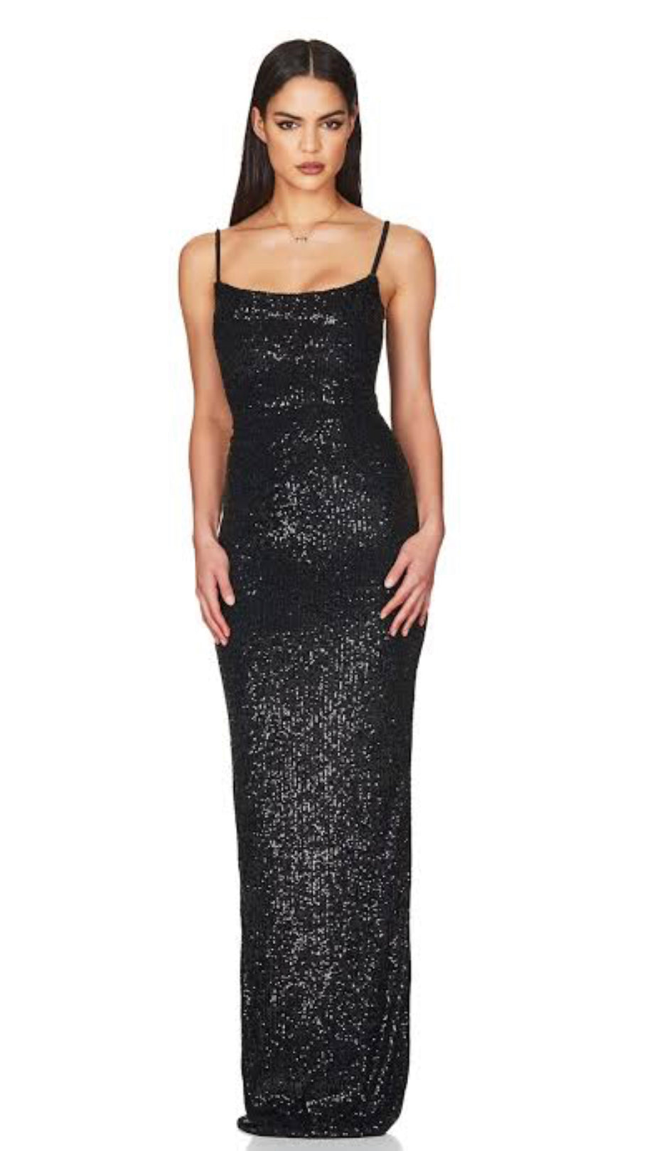 Nookie Lovers Gown Black Sequin – The Social Wardrobe