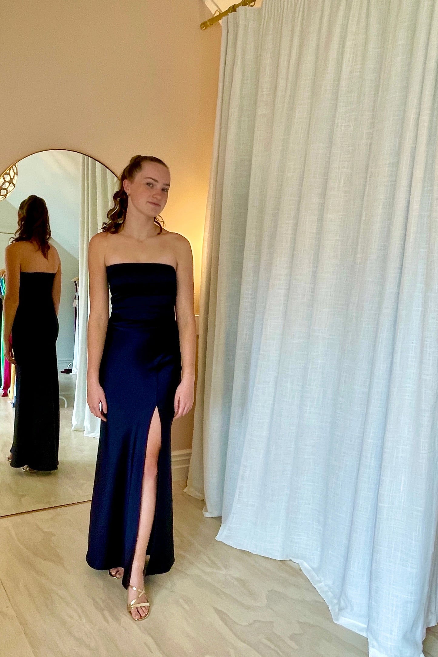 Bec & Bridge Nadia Maxi Navy ball dress