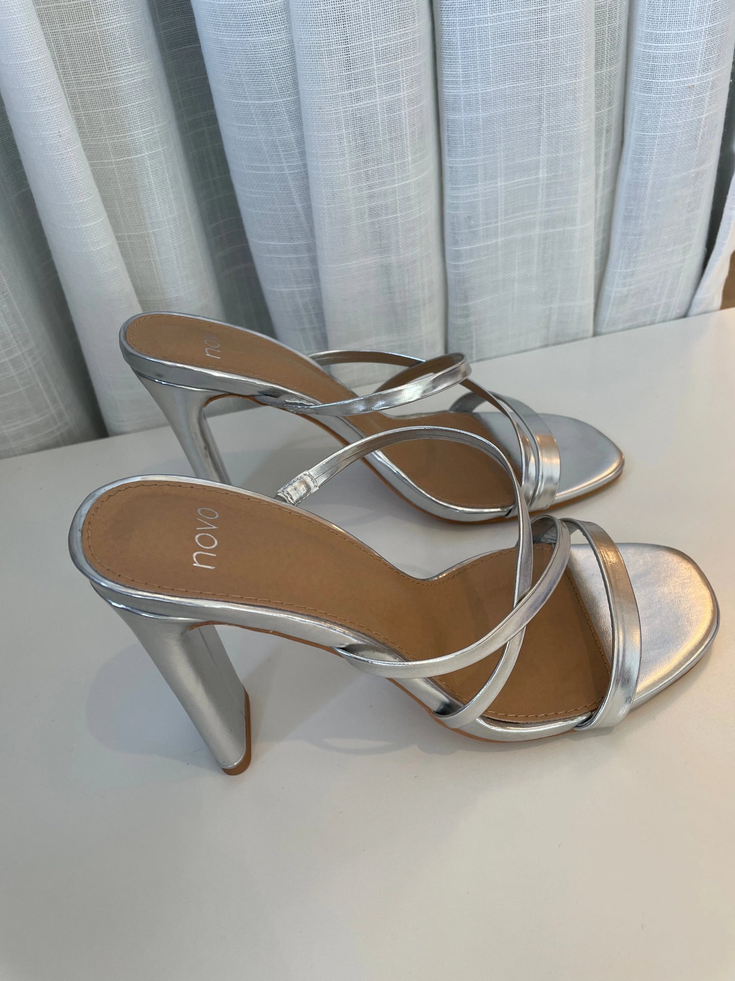 Silver Shoes - Size 8