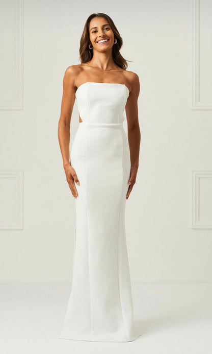 Chancery Allure Gown front view with white background