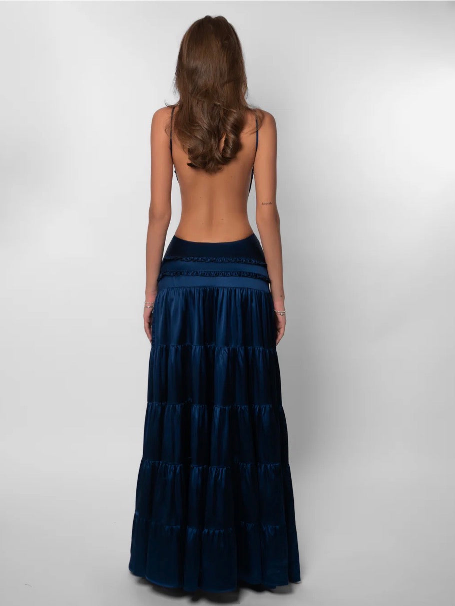 Raven Dress - Navy