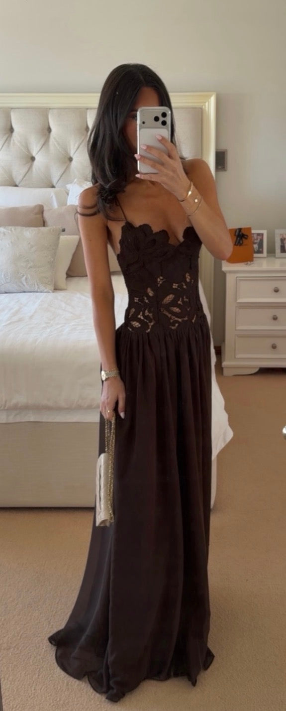 Stephanie Maxi Dress - Cedar