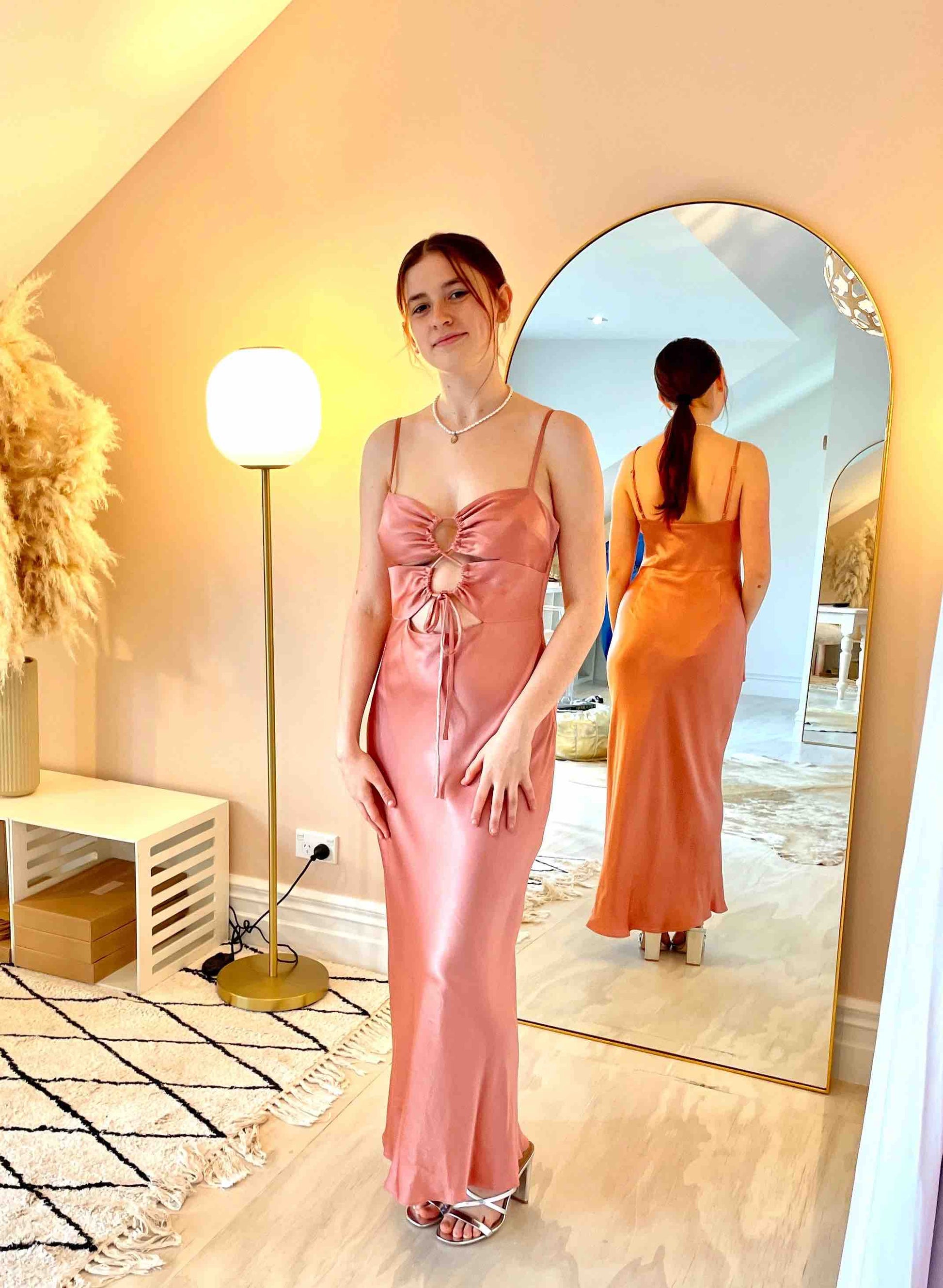 Shona Joy Eloise Lace Up Dress Rental, NZ The Social Wardrobe Shona Joy Eloise Lace Up Dress Rental, NZ The Social Wardrobe