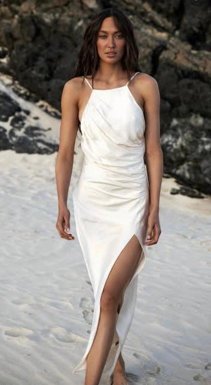 Shona Joy La Lune Cream Dress Rental