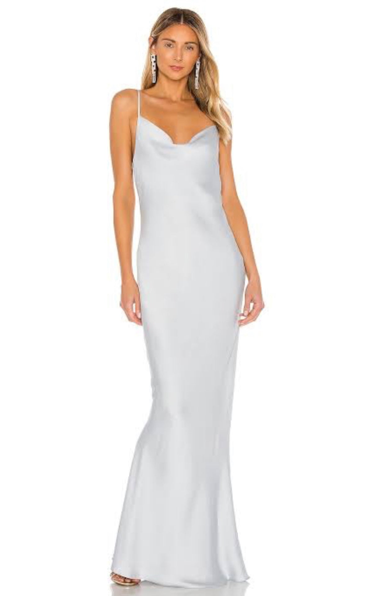 Luxe Bias Cowl Slip Dress Shona Joy Shona Joy - La Lune One Shoulder Cowl Back Maxi Dress - Gold Luxe Bias Cowl Slip Dress Shona Joy Shona Joy - La Lune One Shoulder Cowl Back Maxi Dress - Gold