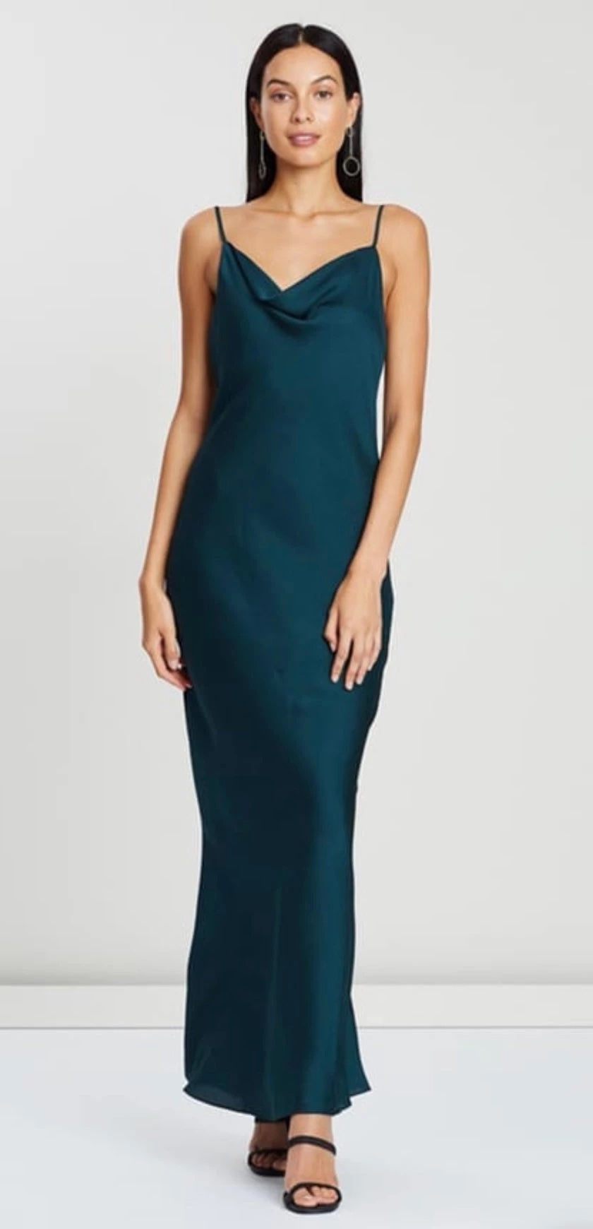 shona joy emerald green dress The Wedding Edit Discover the La Lune Lace Back Maxi in Olive + Luxe Bias Cowl Slip in Emerald. Tap the link in bio to shop #ShonaJoy