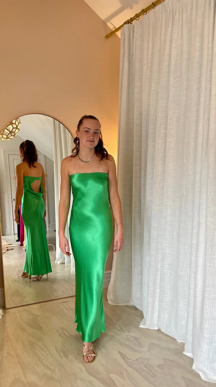 Green bec sales and bridge dress