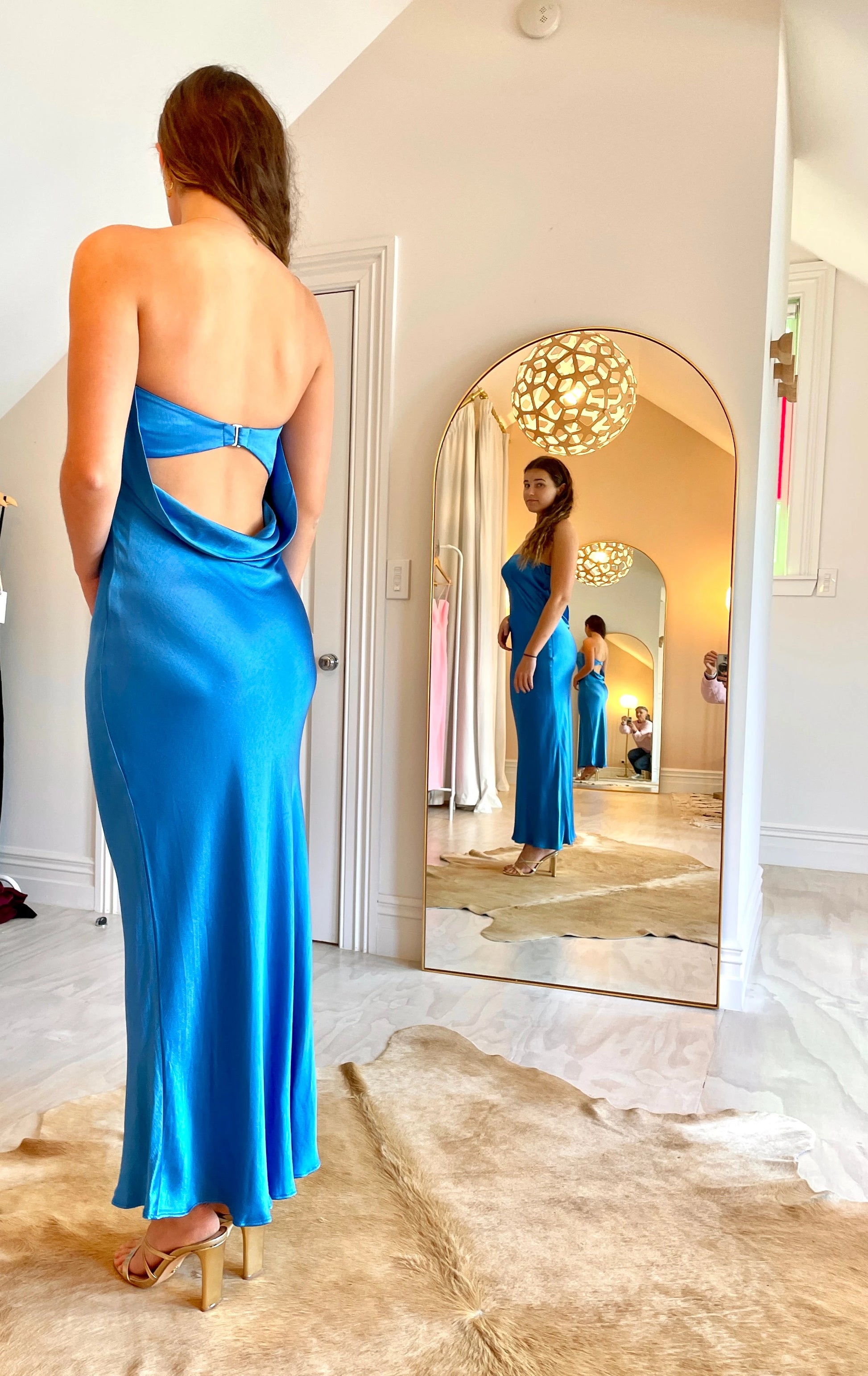 Bec & Bridge Moondance Dress Mid Blue The Social Wardrobe Bec & Bridge Moondance Dress Mid Blue The Social Wardrobe