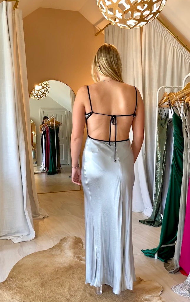 Bec & Bridge Cedar City Maxi Dress - Silver The Social Wardrobe Bec & Bridge Cedar City Maxi Dress - Silver The Social Wardrobe